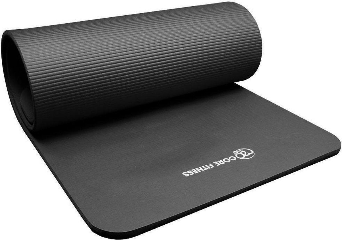 MADFitness - Core Fitness Mat - 10 mm - Zwart