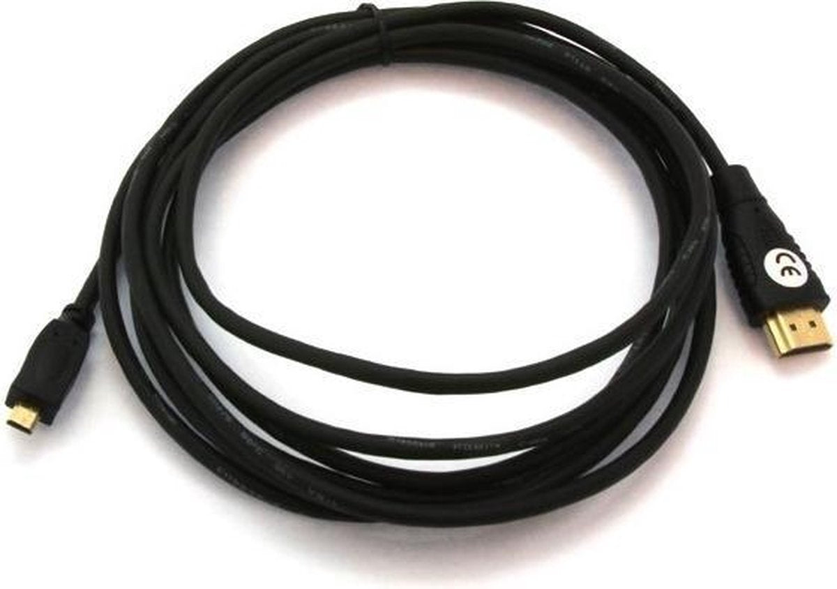 High Speed HDMI to Micro HDMI with Ethernet 3M OD4.0