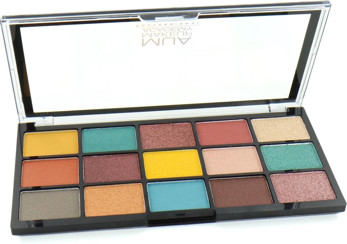 MUA 15 Shade Oogschaduw Palette - Force of Nature