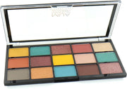 MUA 15 Shade Oogschaduw Palette - Force of Nature