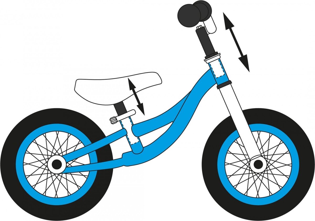 FUNBEE - Loopfiets met rem