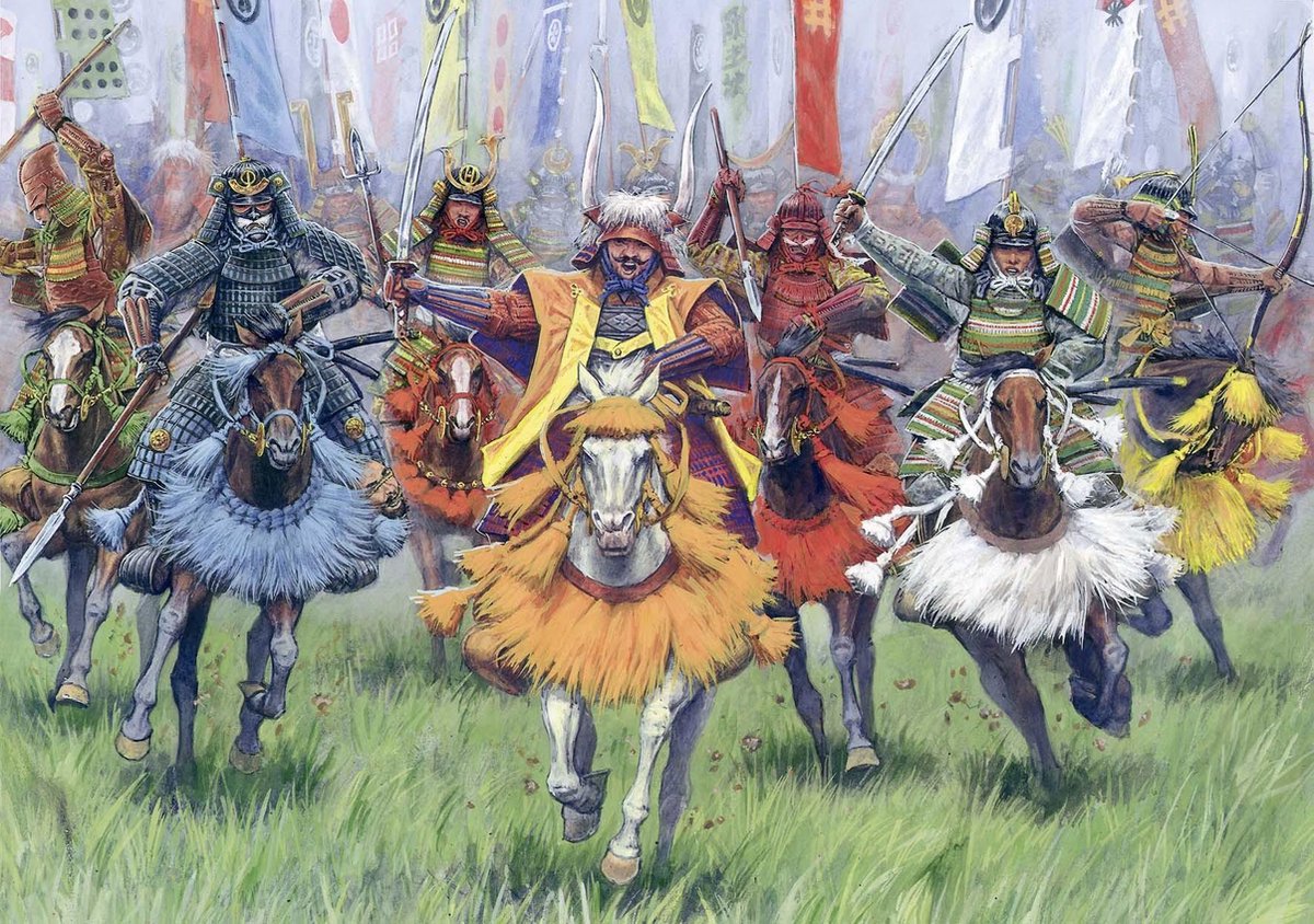 Zvezda - Samurai Warriors-cavalry (Zve8025)