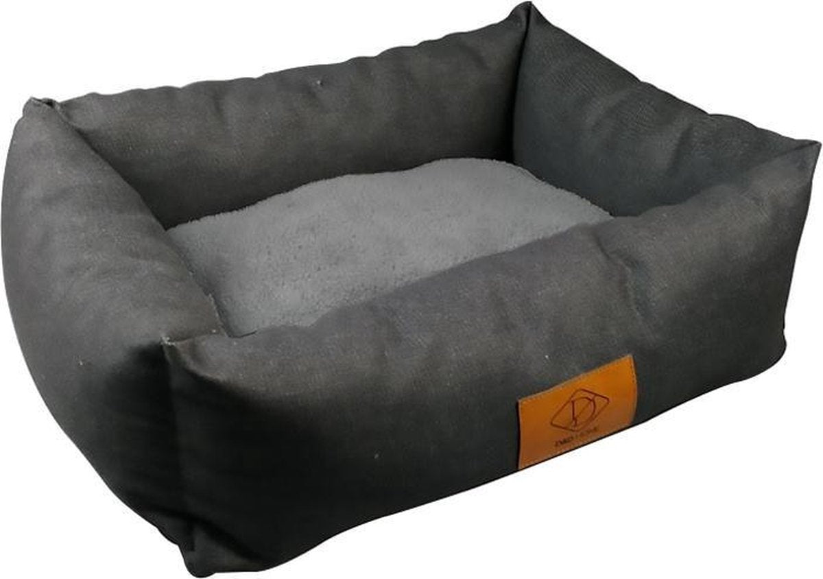 Sofa hondenmand bas denim Maat: M - Afmetingen: 58x48x19cm
