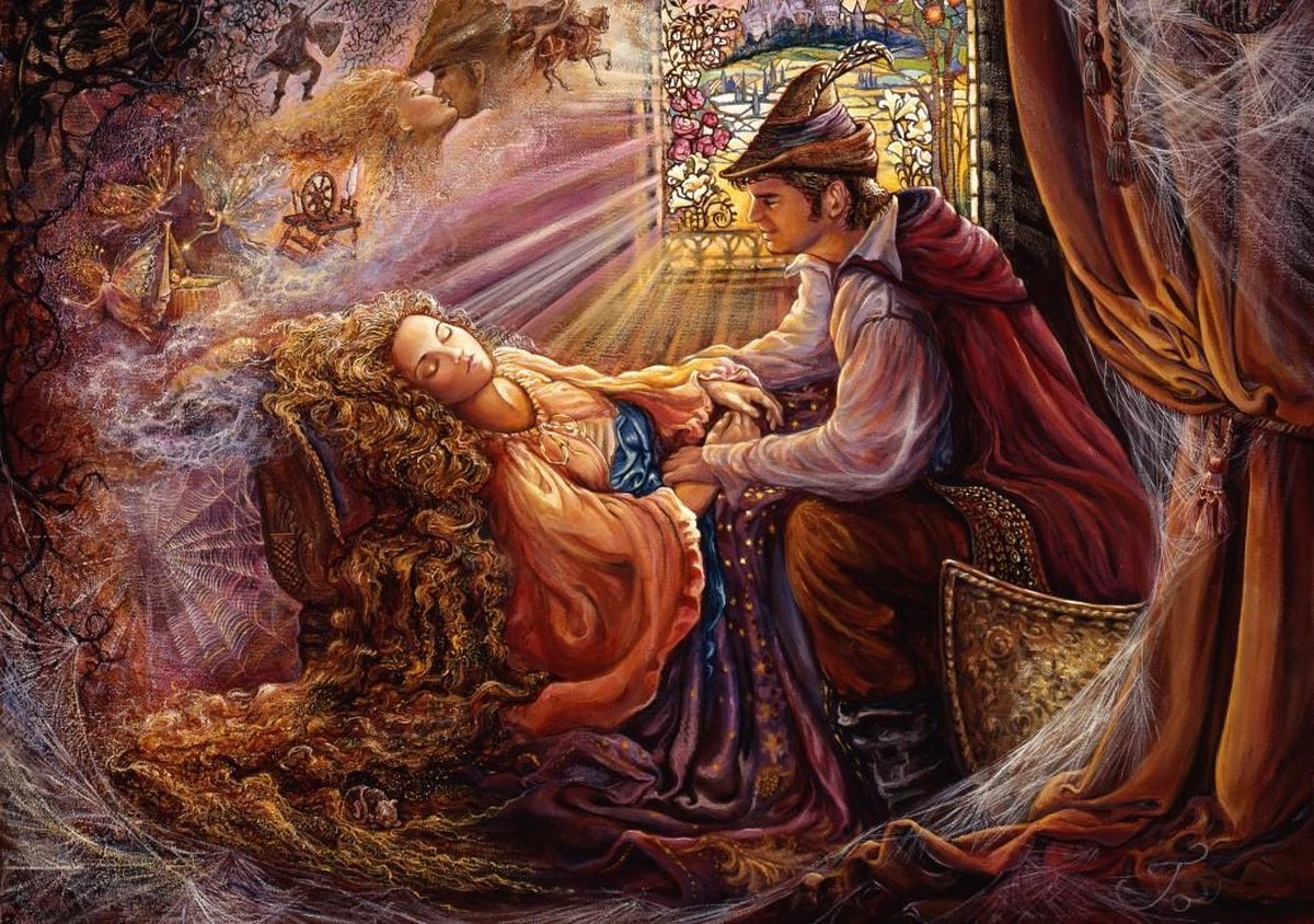 Grafika Doornroosje Josephine Wall 1500