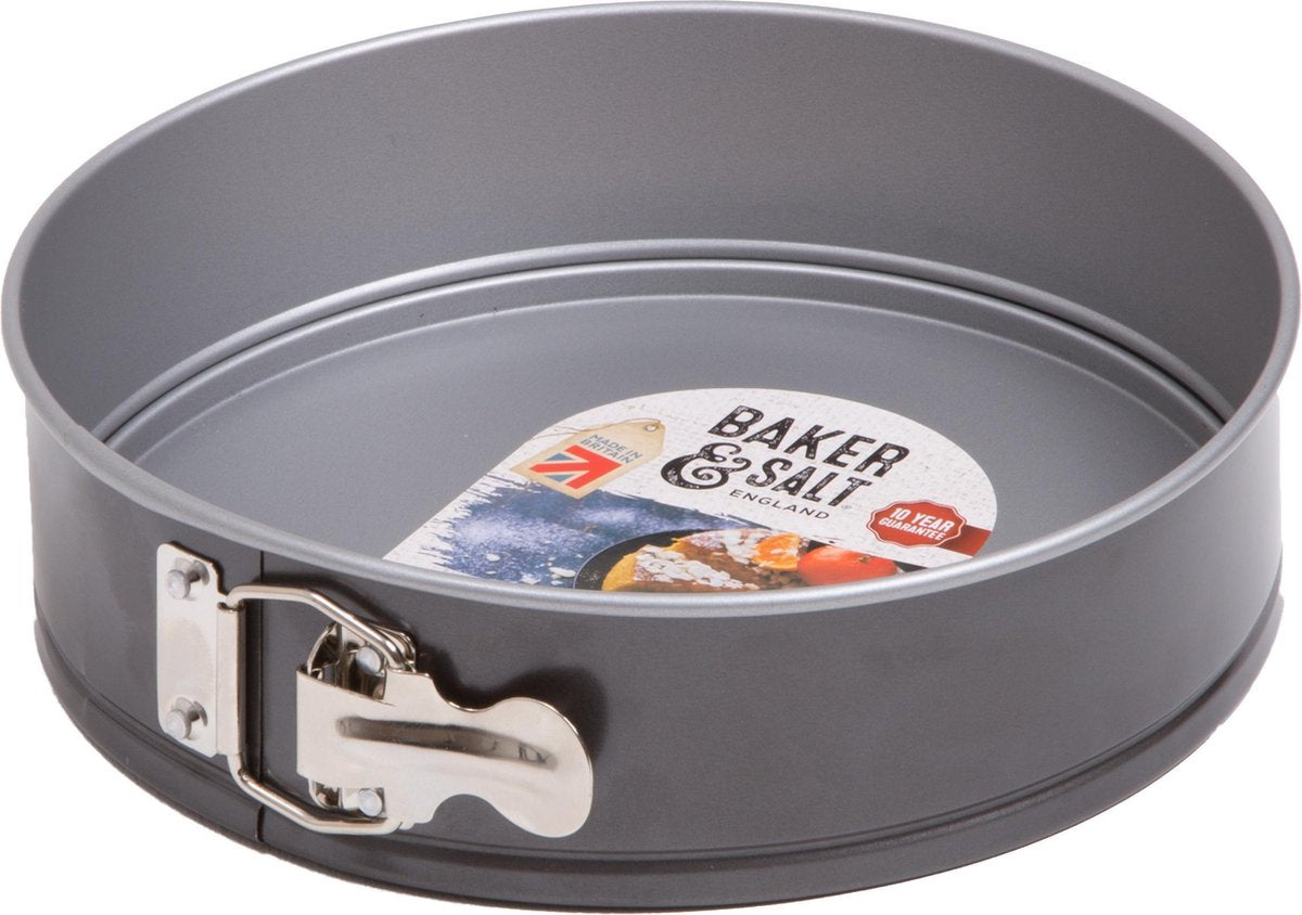 Wham Springvorm Baker & Salt 23 X 6 Cm Carbonstaal Zilver