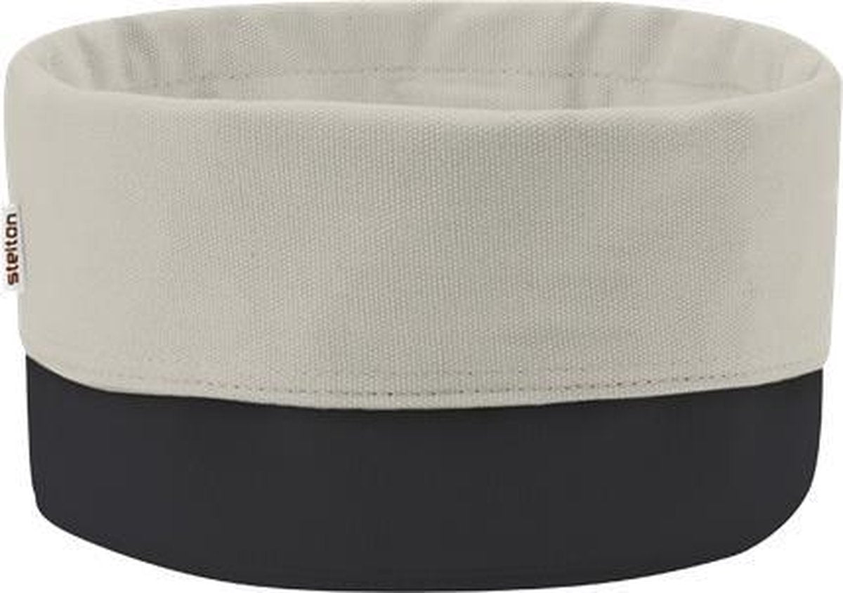 Stelton Broodmandje Large - Zand/Zwart
