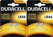 Duracell LR44 AG13 Knoopcel Batterij - 2 x 2 blister