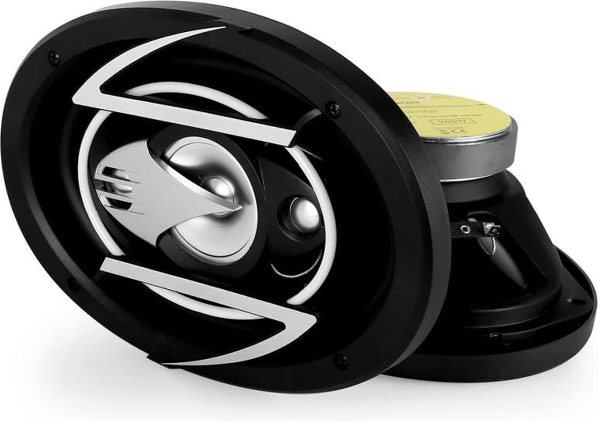 Auna 6" x 9" - Autospeakers - Zwart