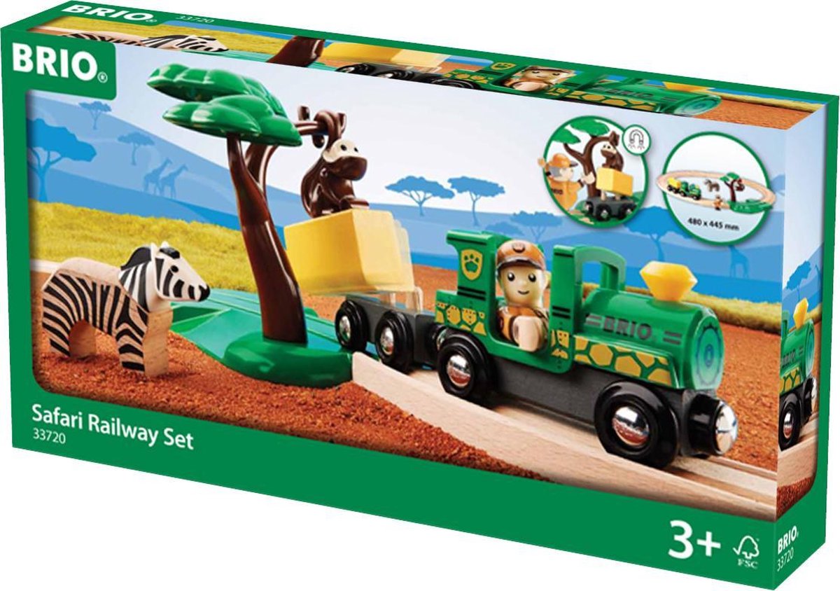 BRIO Treinset safari - 33720