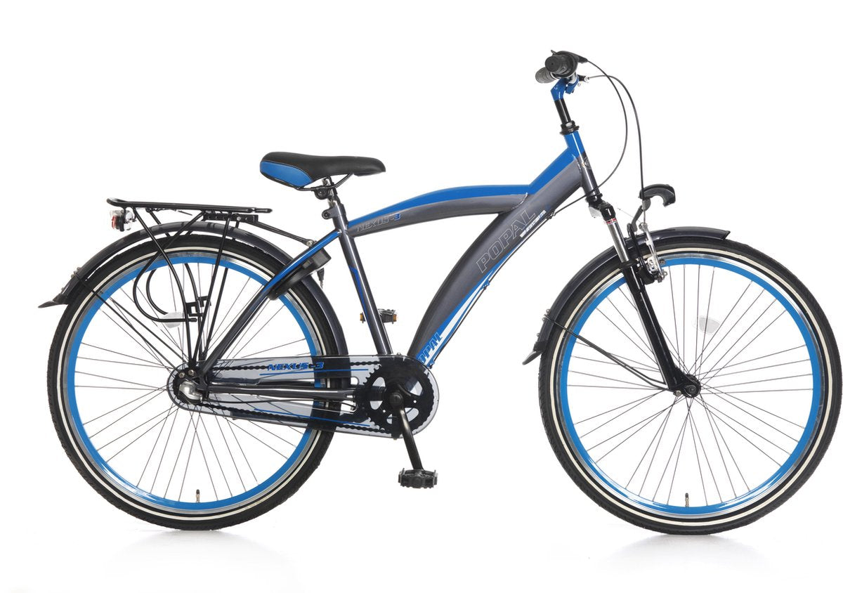 Supersuper Kicks Kinderfiets - 26 inch - Blauw/Grijs