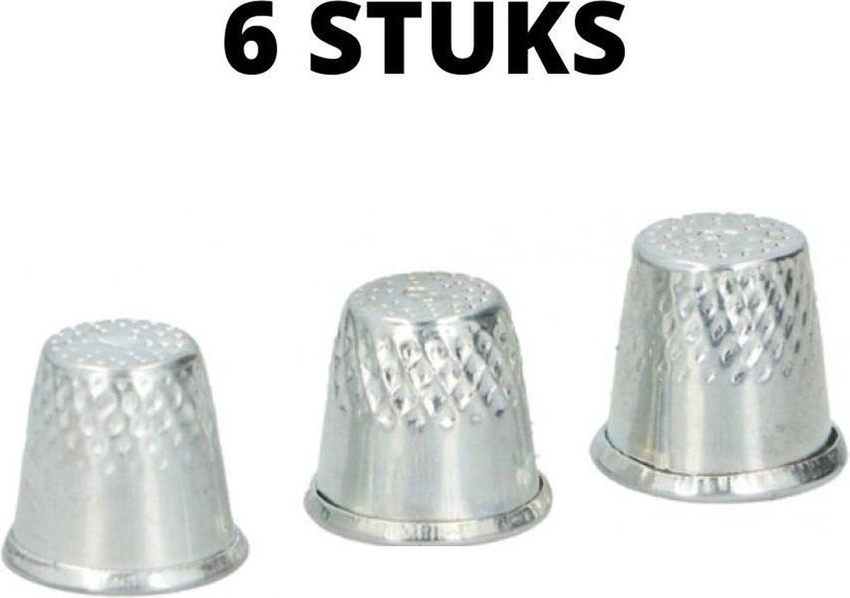 Orange85 Vingerhoed - Vingerhoed - Vingerhoedje - Vingerbescherming - Vinger - Bescherming - Vingerhoedje 6 stuks