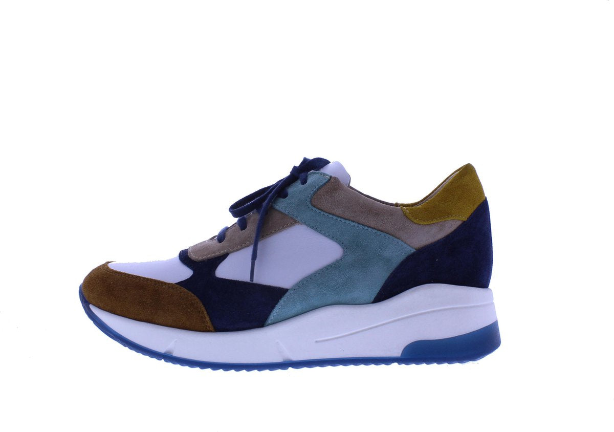 Verhulst-Joyce sneaker wijdte H-Cognac combi-3152-maat 36