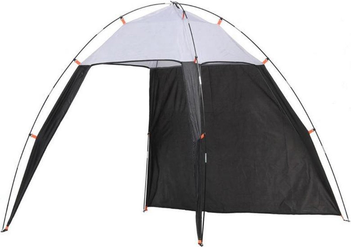 Dakta® Luifeltent | Zonnescherm | Strandtent | Strand Luifel | Waterdicht | UV Bescherming | Zwart