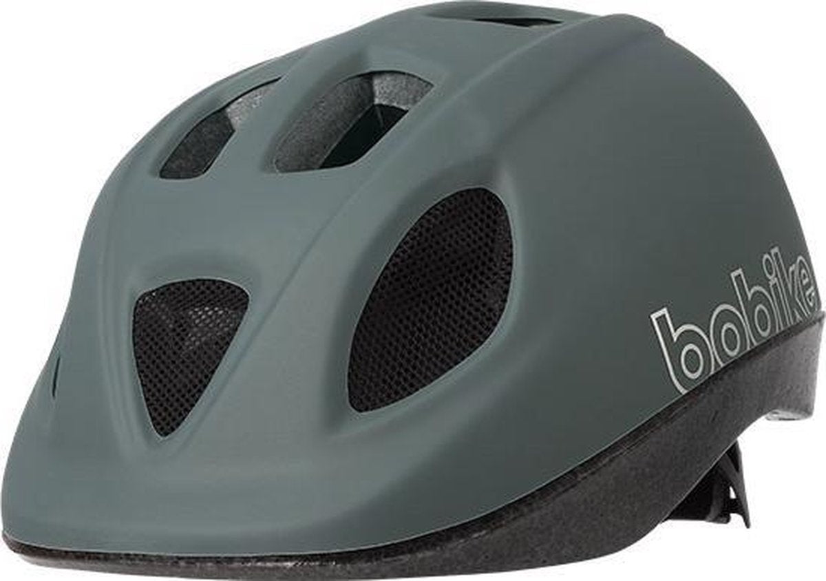 Kinder helm s 52-56cm bobike go antraciet macaron grey