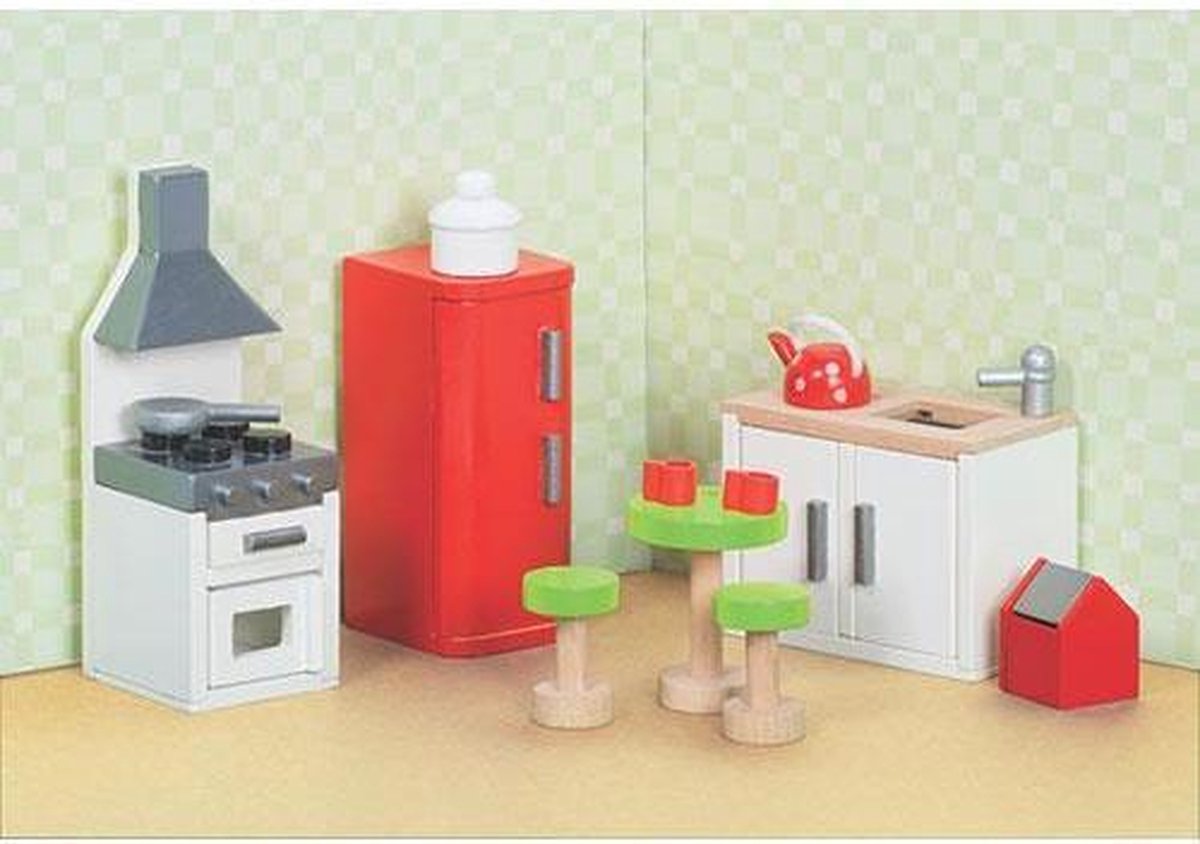 Le Toy Van Poppenhuismeubels Sugar Plum Keuken - Hout