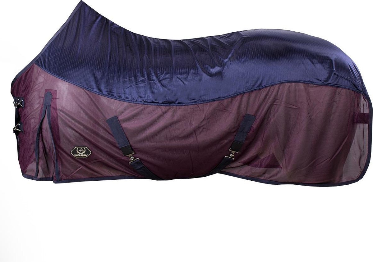 Horsegear Vliegendeken  Catus - Dark Blue-purple - 205 Cm