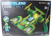 Johntoy Bouwpakket Crystaland 185-delig 99035