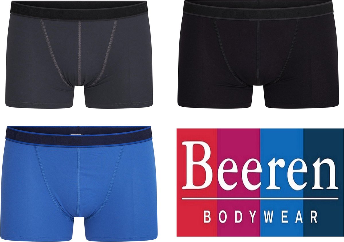 3-Pack Heren Boxershorts B.Y. Sven ass maat M
