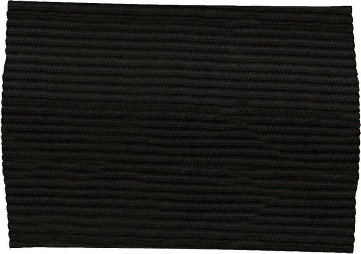 Stanno Zwarte Armband Sportarmband Unisex - Maat Senior