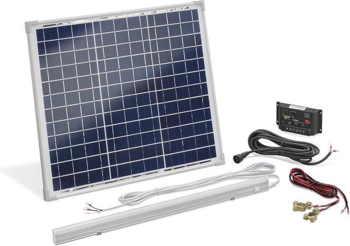 Esotec 120006 Solarset 30 Wp Incl. laadregelaar
