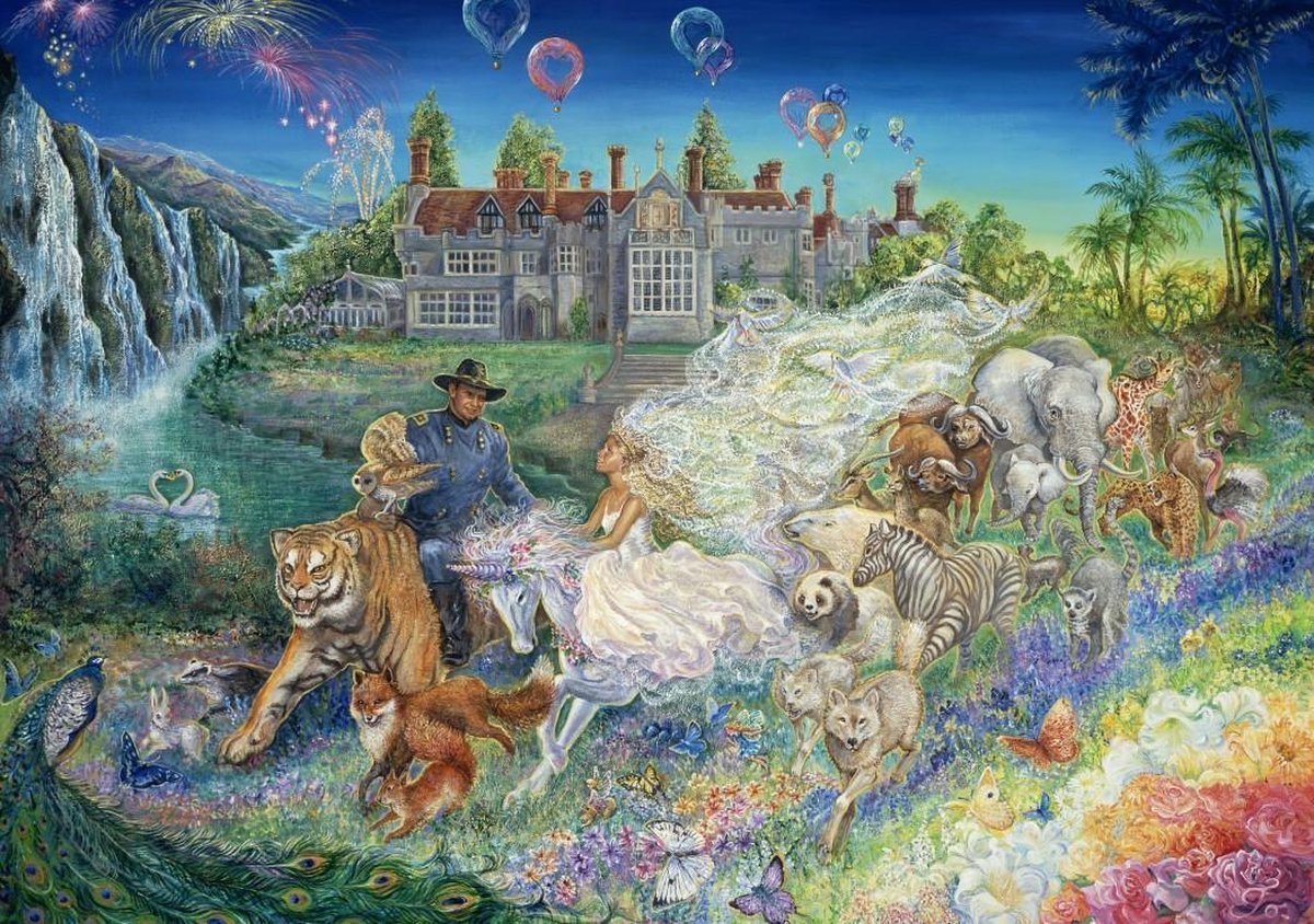 Legpuzzel - 1500 stukjes - Fantasy Wedding