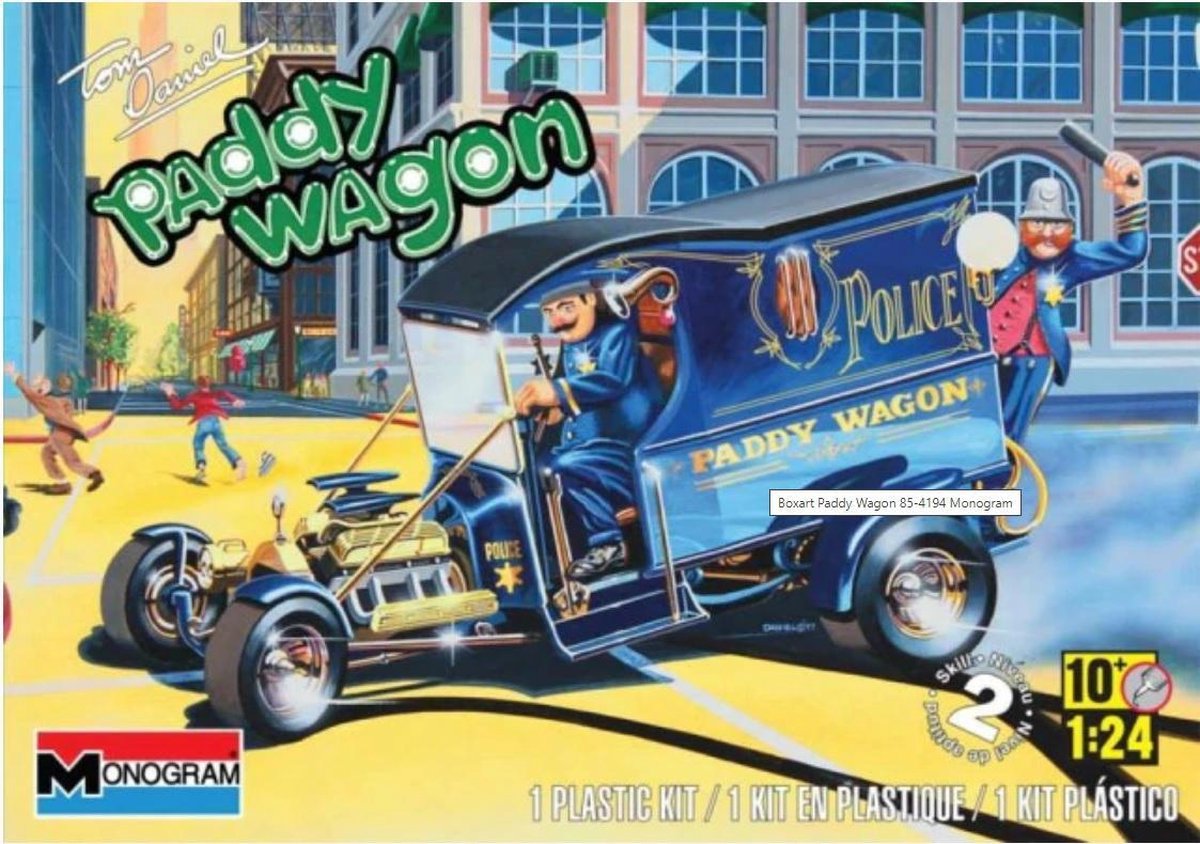 Tom Daniel Show Car Paddy Wagon (modelbouw