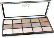 MUA 15 Shade Oogschaduw Palette - Heavenly Neutral