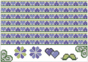 Diamond Painting Stickers- strepen- NR.5