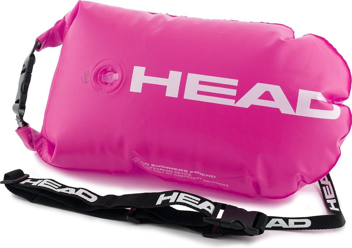 HEAD - Safety Buoy - zwemboei - met opbergvak - A kwaliteit  - roze