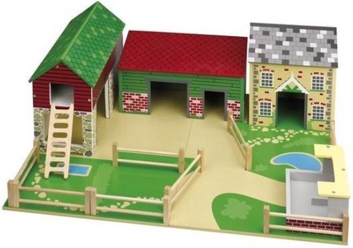 Boerderij met erf van Tidlo