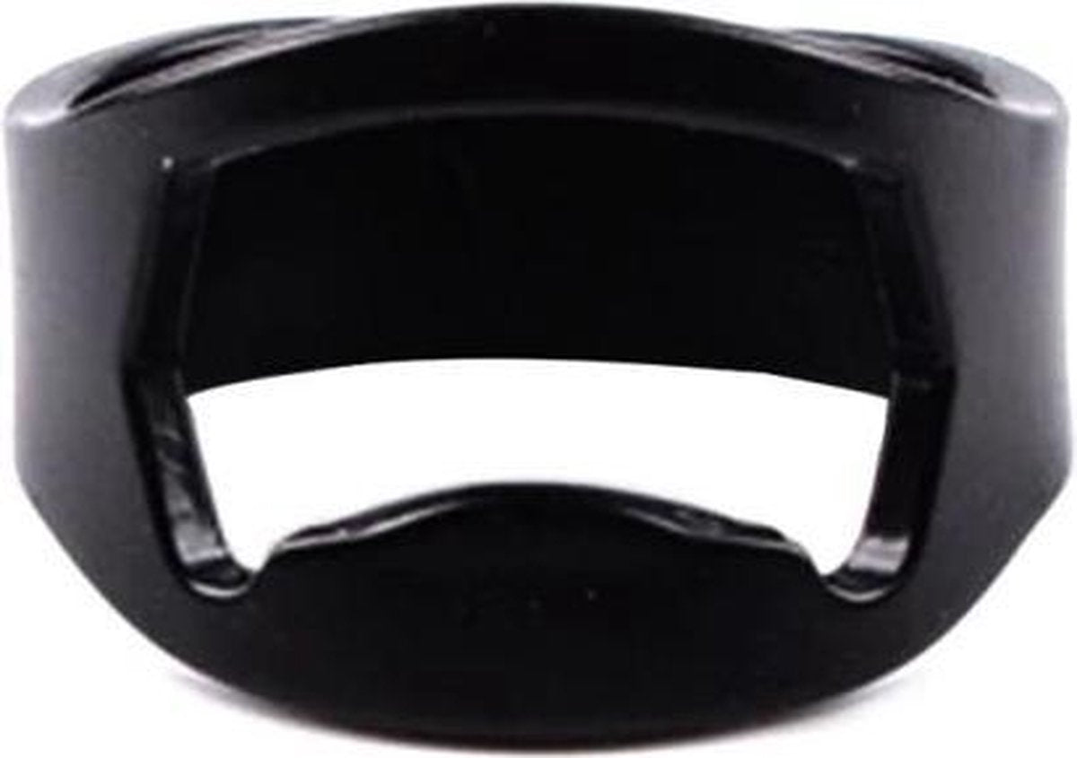 Bieropener Ring - Verschillende kleuren | Kleur: Zwart