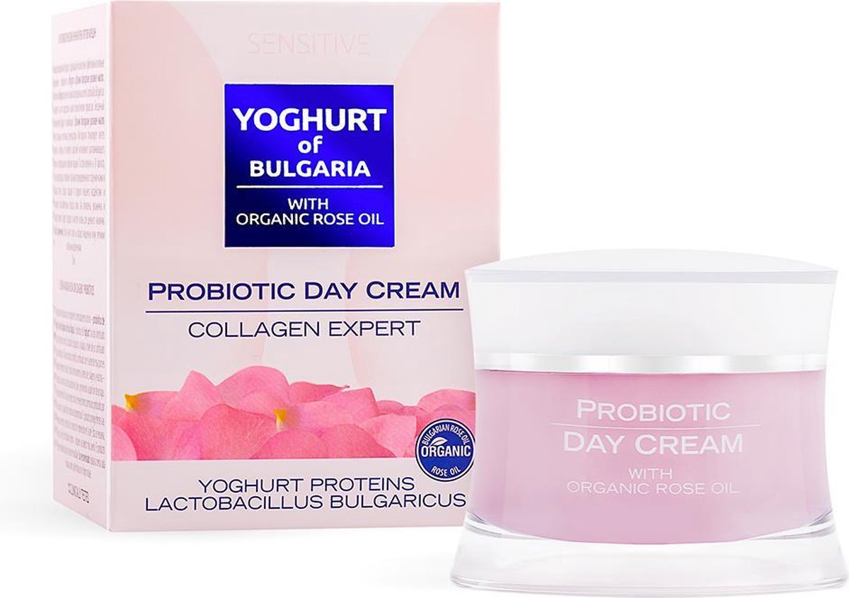 Yogurt of Bulgaria dag creme 50 ml met rozenolie - Biofresh