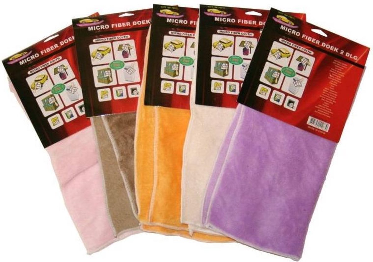 Hofftech Poetsdoek 2 Delig Multi Functie
