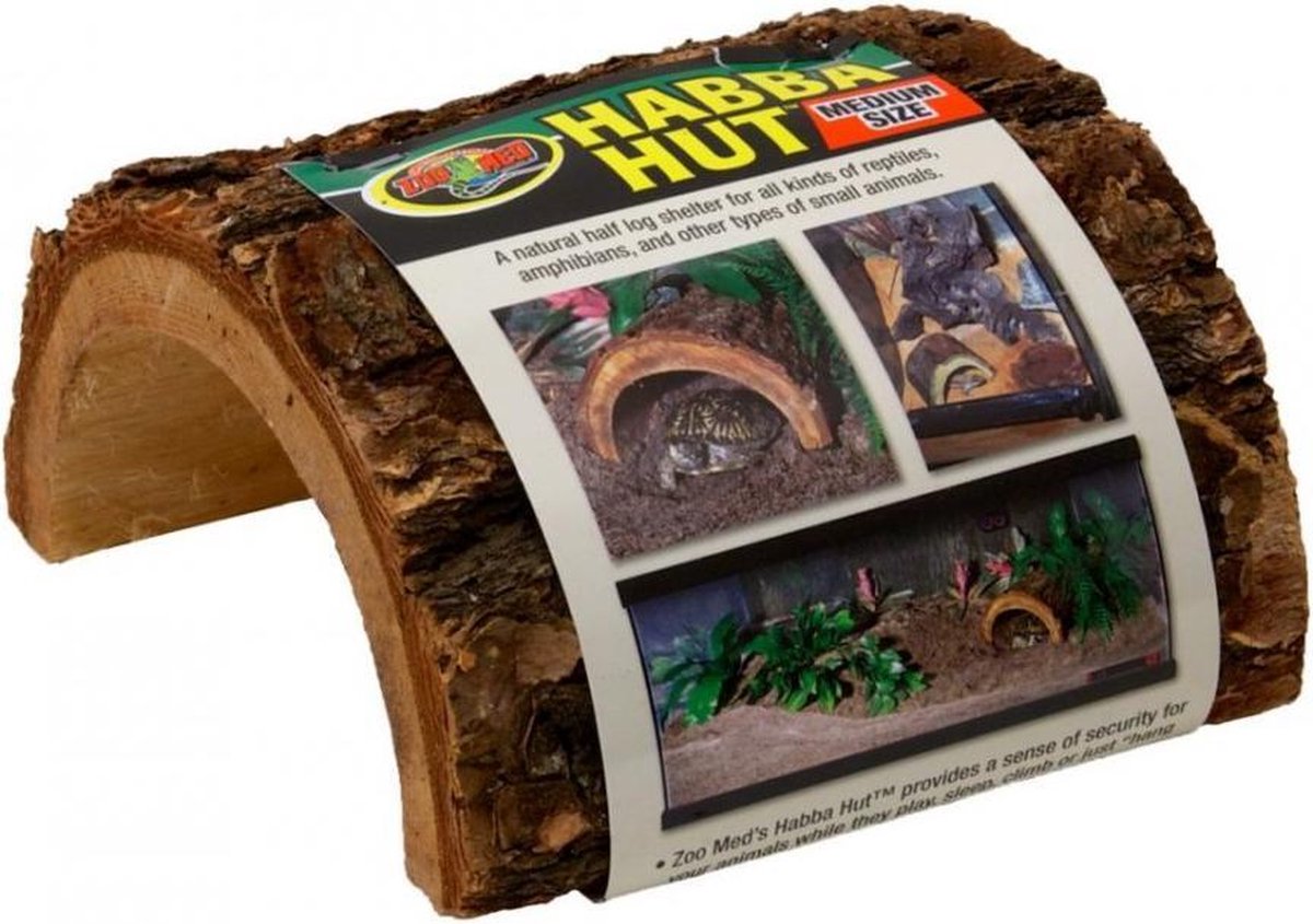 habba hut - medium - schuilplaats reptielen