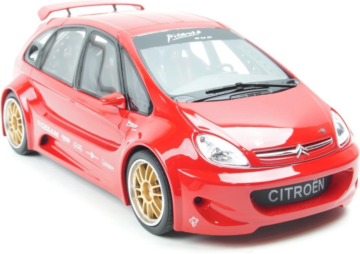 Otto Mobile Citroën Sbarro Picasso Cup 2002 Rood 1:18