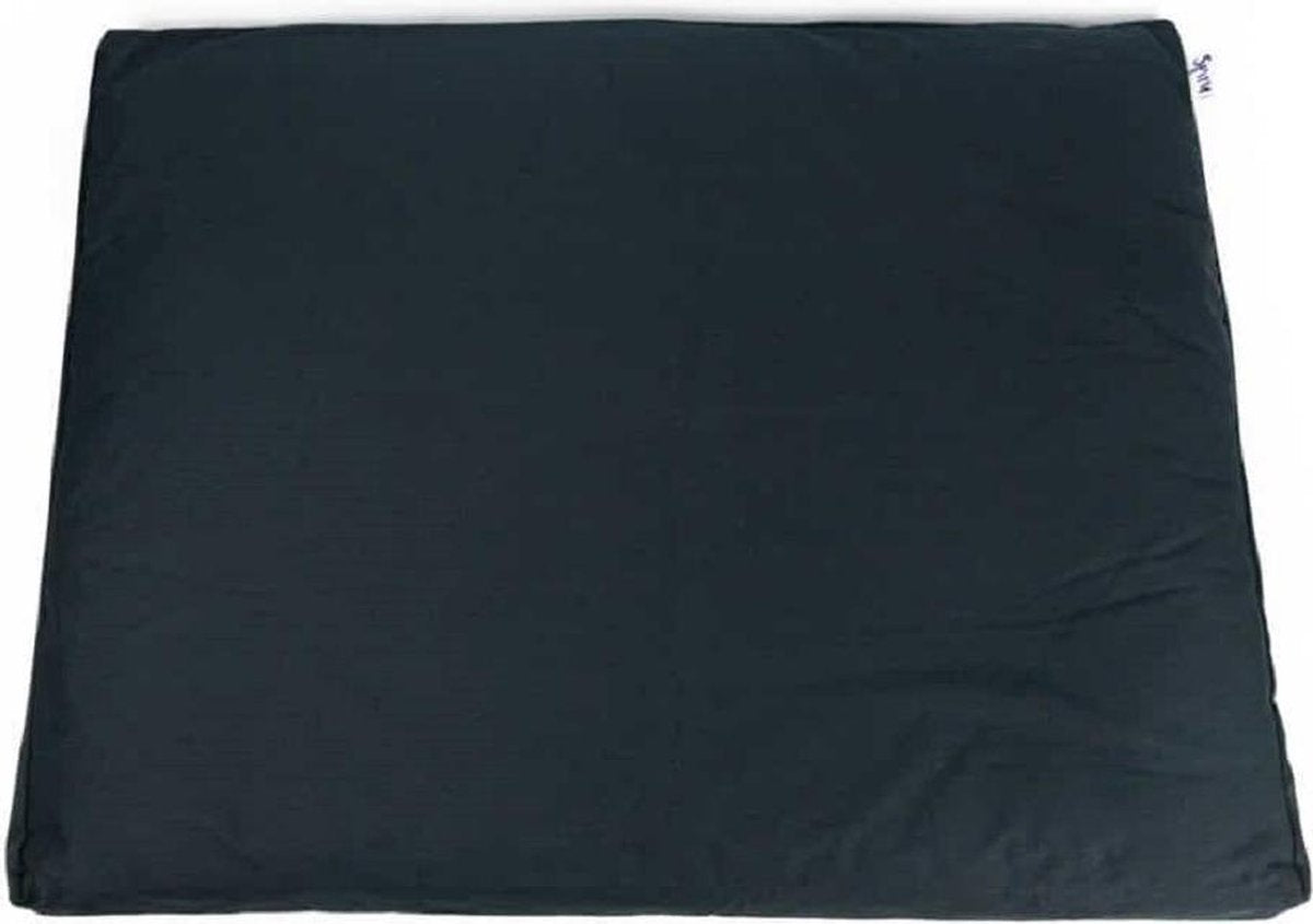 Meditatiemat Zabuton Zwart – 86 x 66 x 6 cm – incl. Binnenhoes