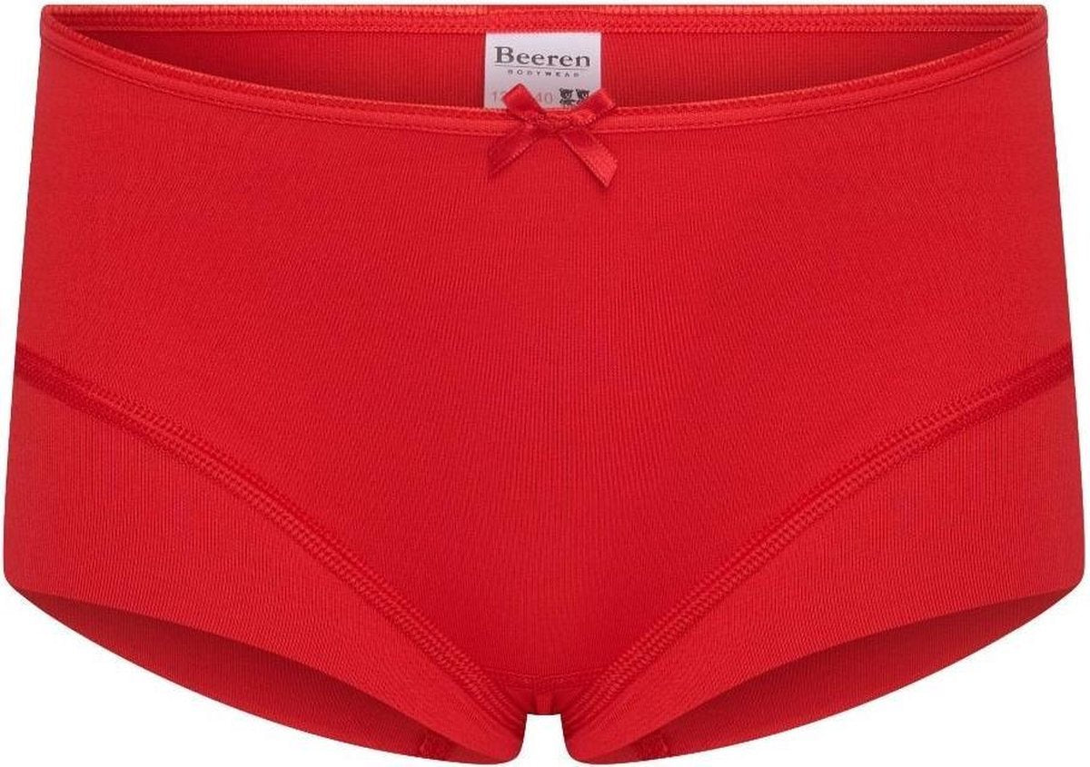 Beeren Meisjes Short Elegance - Rood - maat 146/152