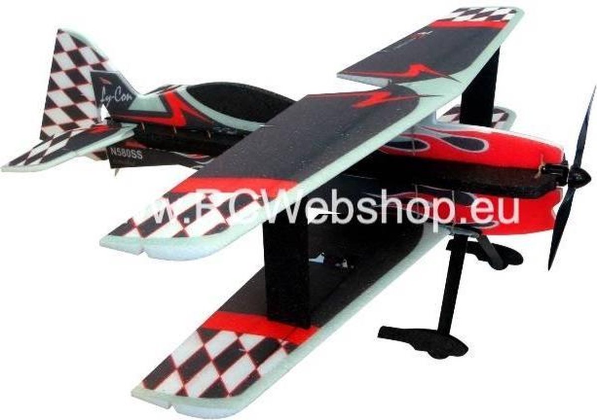 RC-Factory Revo P3 bi-plane T16 Black 940mm span EPP kit
