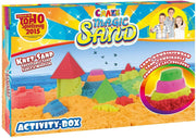 Gutos Kinetisch zand activiteiten box | 700 Gram kinetic sand | Met Zandbak | Kinetic sand vormpjes | Magisch zand | Super sand | Speelbox | Magic zand | Speelgoed set | Magic sand