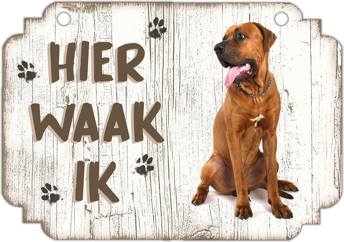 Waakbord | Hier Waak Ik: Tosa
