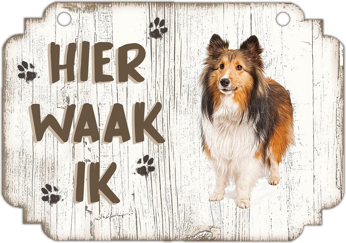Waakbord | Hier Waak Ik: Collie