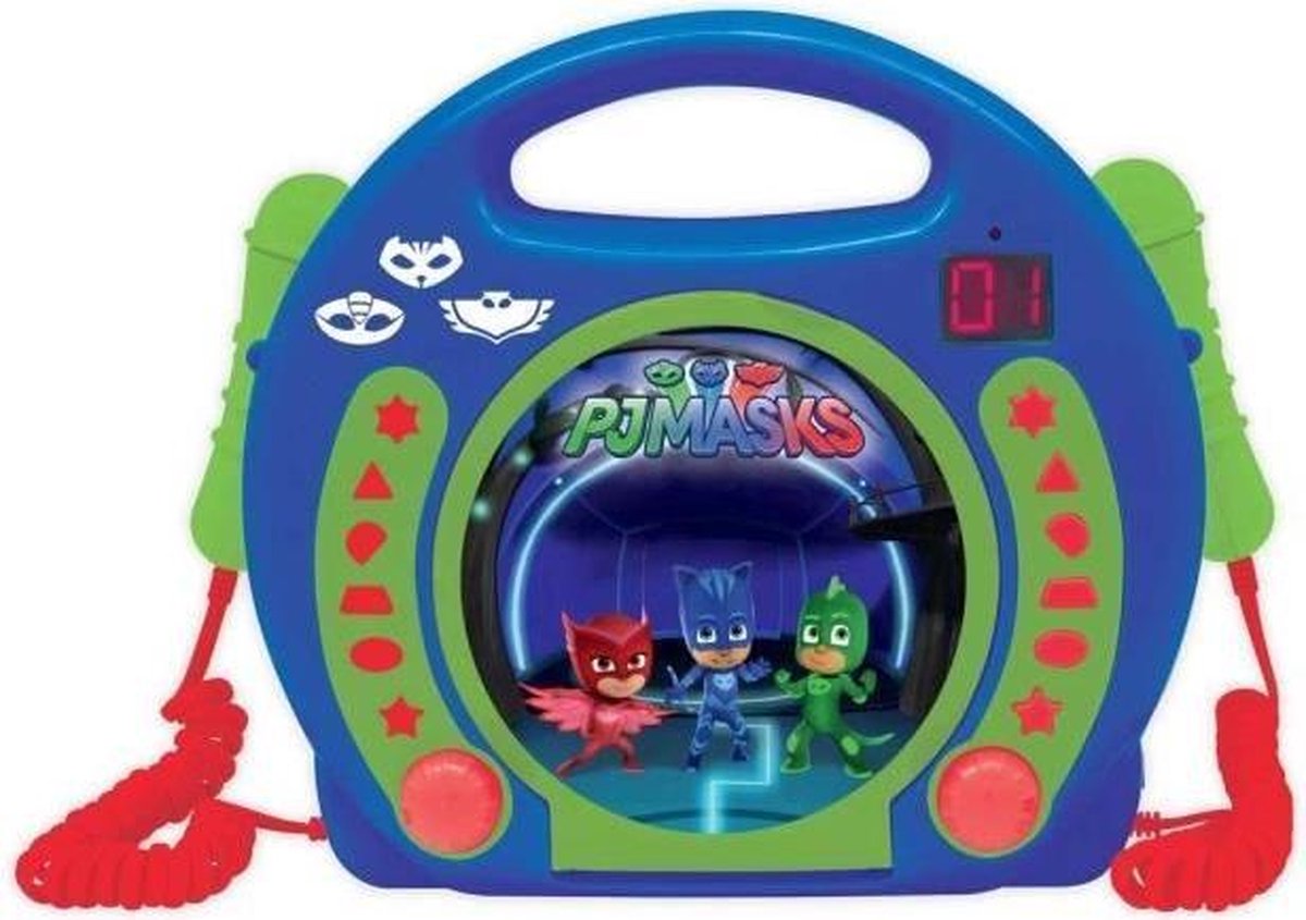 Lexibook PJ Masks -  CD player with microphones - Blauw