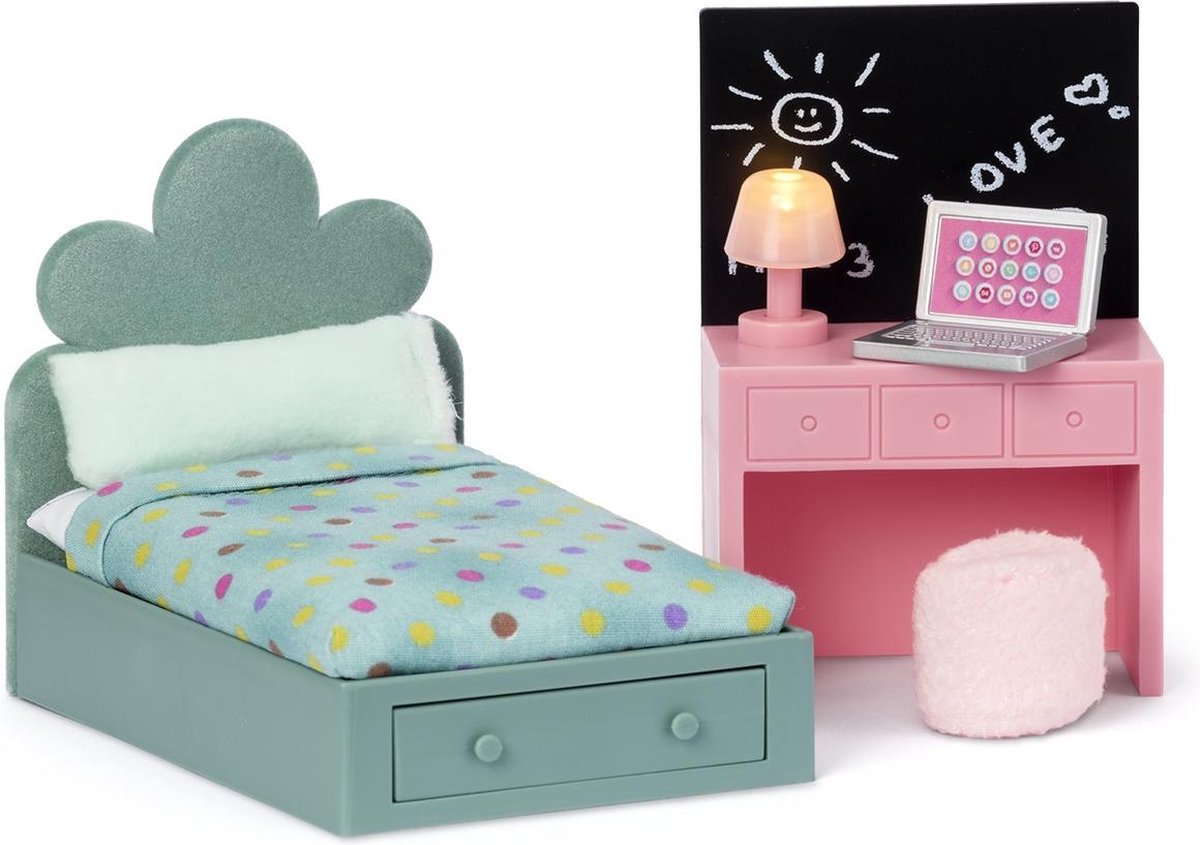 Lundby poppenhuis Set - Tienerkamer