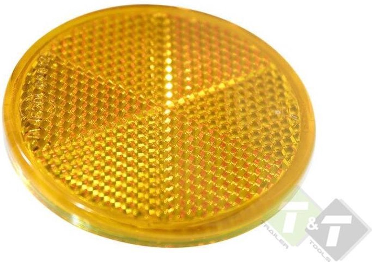 Reflector Oranje rond