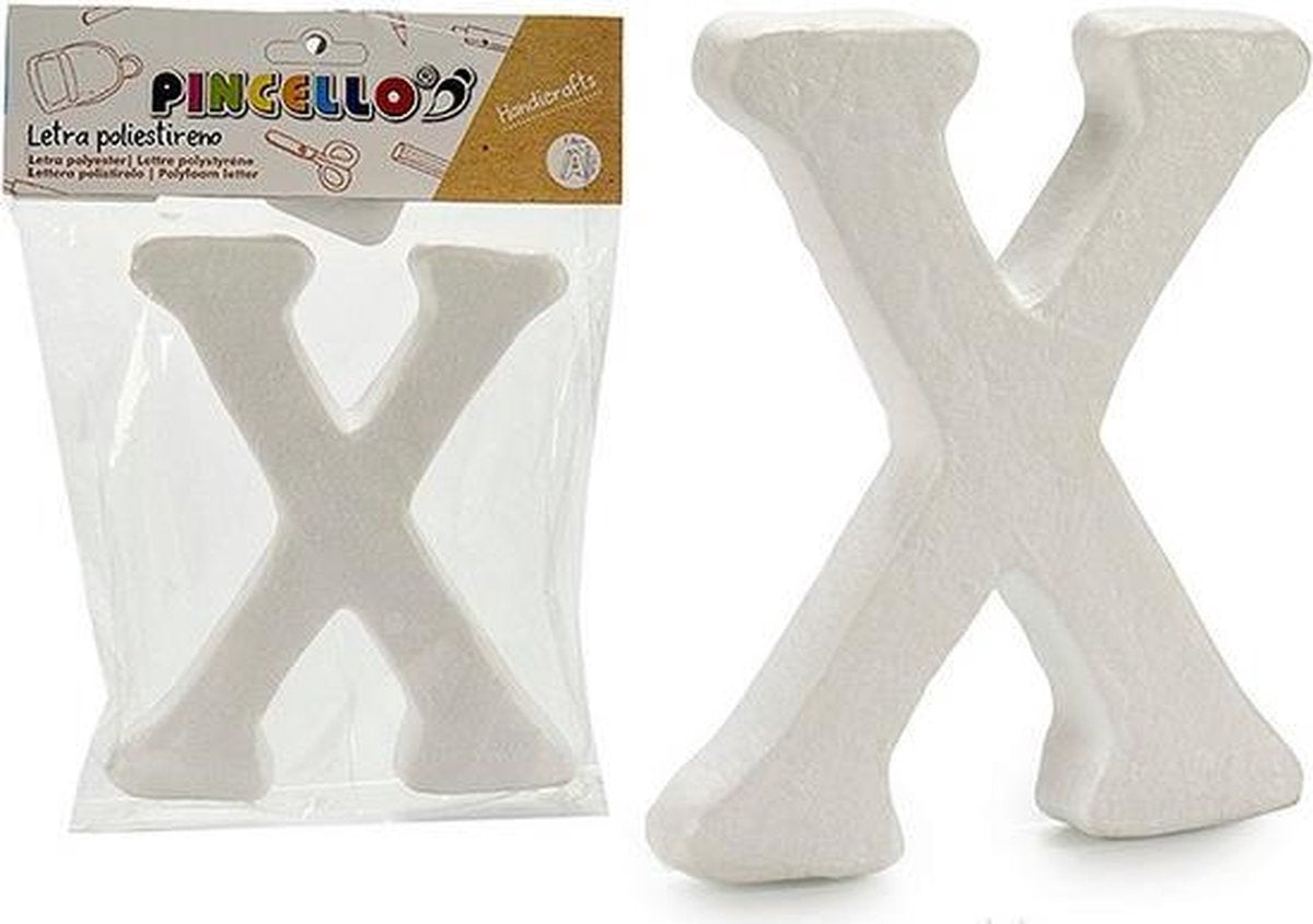 Brief X polyestyreen