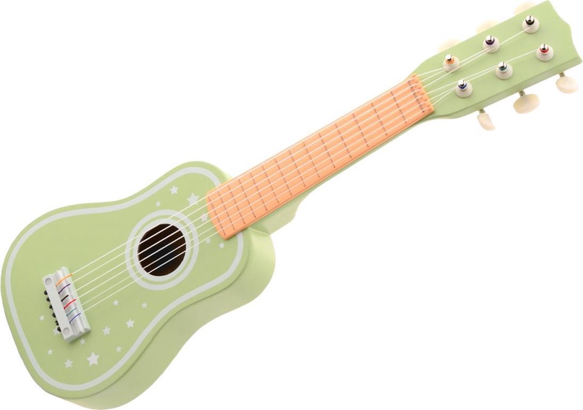 Jouéco Gitaar Junior Hout Groen/blank