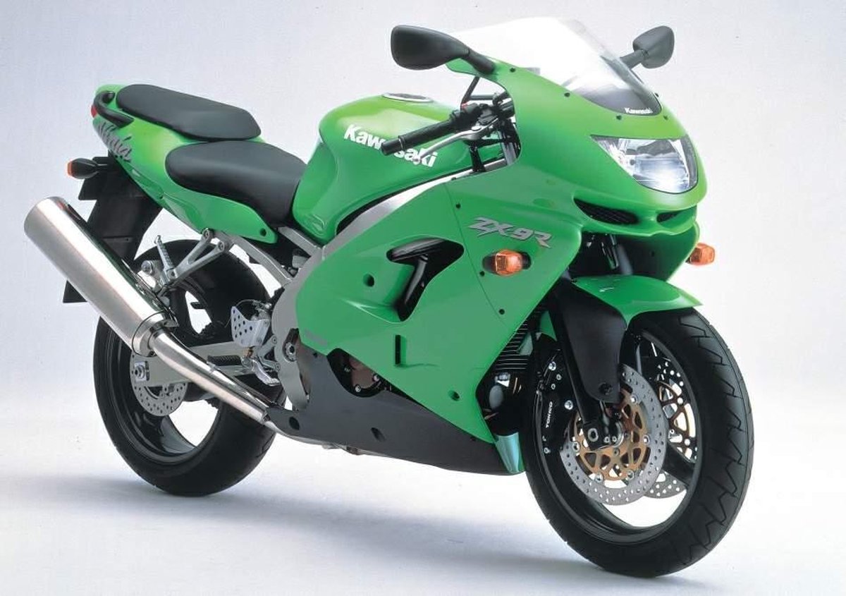 Maisto KAWASAKI NINJA ZX-9R groen schaalmodel 1:18