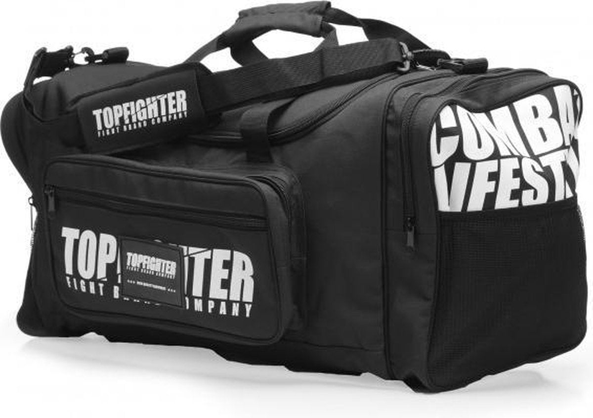 Topfighter Combat Lifestyle Sporttas Zwart One size