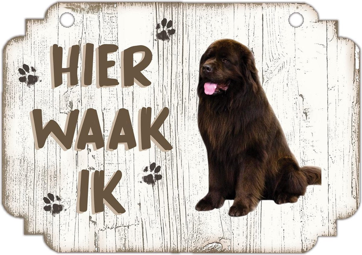 Waakbord | Hier Waak Ik: Newfoundlander