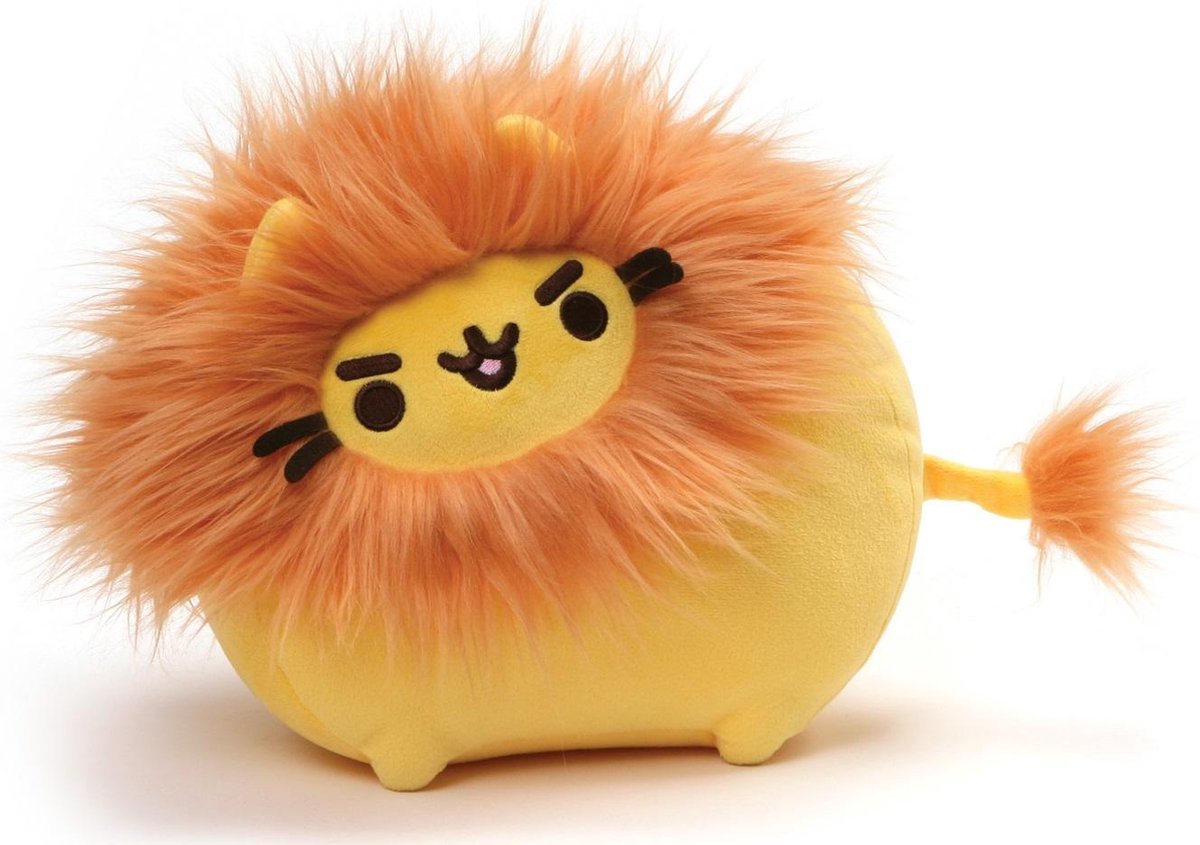 Pusheen Leeuw knuffel groot - 28 cm - Zacht materiaal
